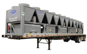 Selecting chiller rentals