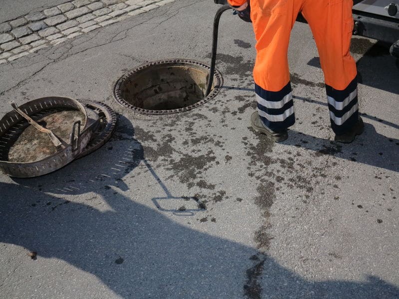 industrial sewer cleaning