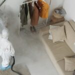 Commercial Sanitizer Solution killing 99% viruses form air also