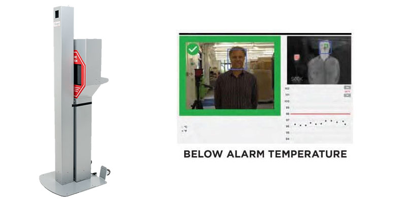 Tscanir's Temperature Control Unit, Ensuring Accuracy and Consistency in Temperature Screening"
