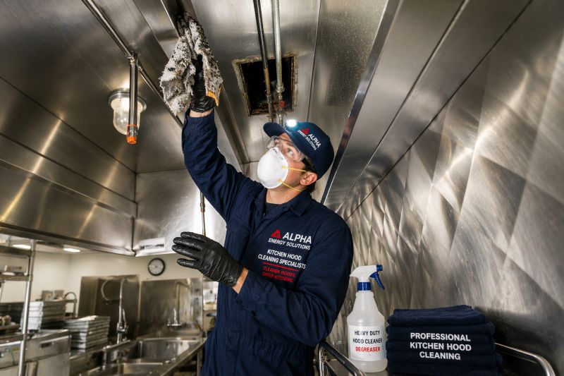 Expert Commercial Kitchen Exhaust Hood Cleaning Services by Alpha Energy Solutions