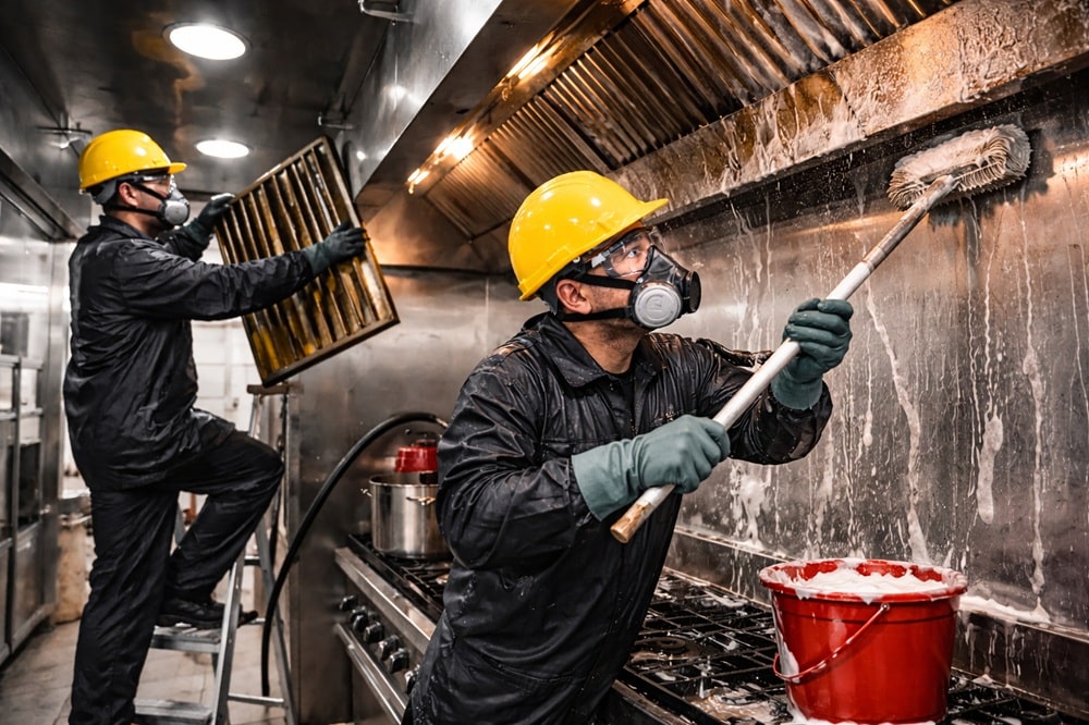 Why Every Commercial Kitchen Needs a Professional Kitchen Exhaust Hood Cleaning Service.